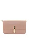 Furla Lock-detail Leather Shoulder Bag In Neutral