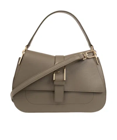 Furla Logo Buckle Shoulder Bag