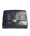 Furla Logo Flap Shoulder Bag In Black