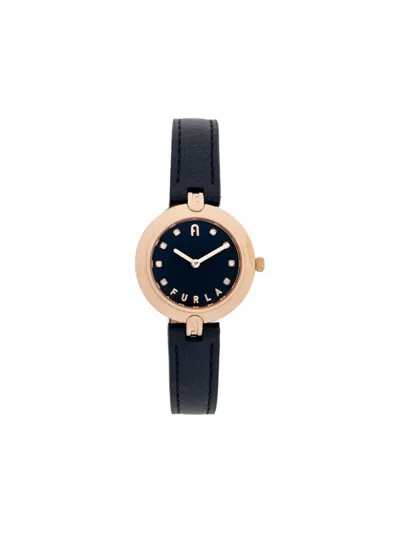 Furla Logo Links 28mm In Black