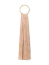 Furla Logo-pattern Scarf In Neutral
