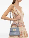 Furla Logo-plaque Mini Tote Bag In Gray