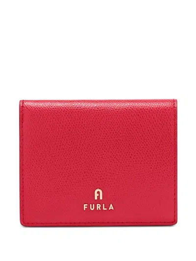 Furla Logo-plaque Wallet In Red