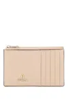 Furla Camelia Leather Cardholder In Ballerina