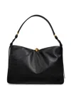 Furla Soft Sphere Medium Shoulder Bag In Black