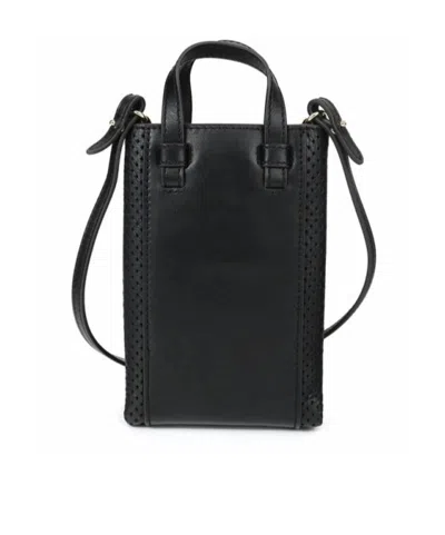 Furla Logo Shoulder Bag In Black