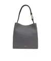 Furla Small Nuvola Shoulder Bag In Gray