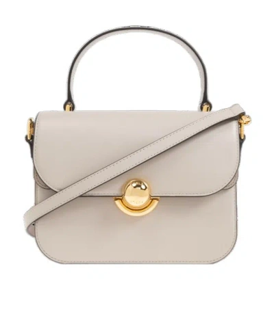 Furla Sfera Mini Top Handle - Vitello Roma+suede Bags In Nude