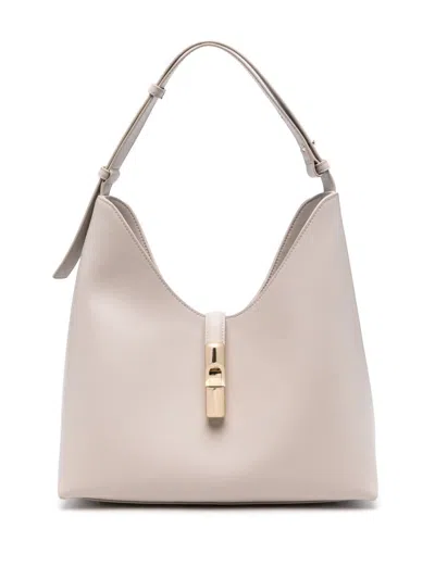 Furla Medium Goccia Shoulder Bag In Green