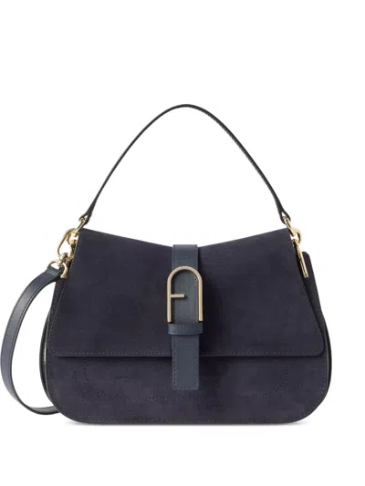 Furla Logo-plaque Top-handle Tote Bag In Pattern