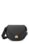 Furla Shoulder Bags With Adjustable Strap And Gold-tone Hardware In Black