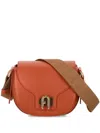 Furla Shoulder Bags With Adjustable Strap And Gold-tone Hardware In Orange