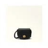 Furla Lotus Mini Leather Shoulder Bag Black Color In Black