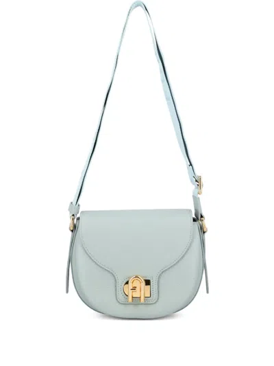 Furla Lotus Shoulder Bag In Blue