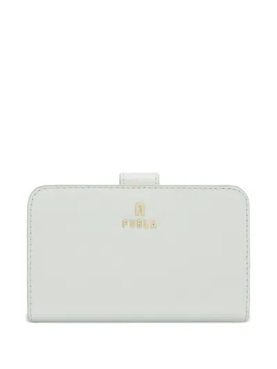 Furla M Camelia Compact Wallet In White