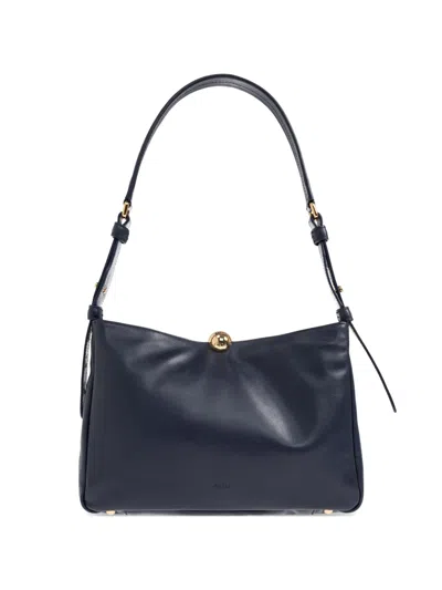 Furla M Sfera Ball-detail Shoulder Bag In Purple