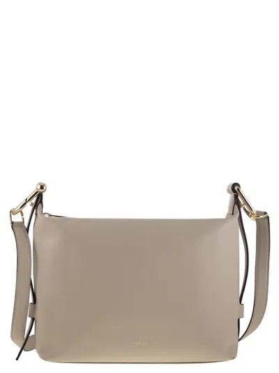 Furla M Shoulder Bag In Gray
