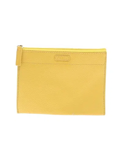 Pre-owned Furla Makeup Bag In Yellow