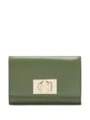 Furla Medium 1927 Leather Wallet In Green