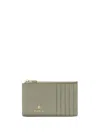Furla Medium Camelia Card Holder In Green