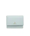Furla Medium Camelia Leather Cardholder In Green