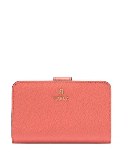 Furla Medium Camelia Logo Wallet In Pink