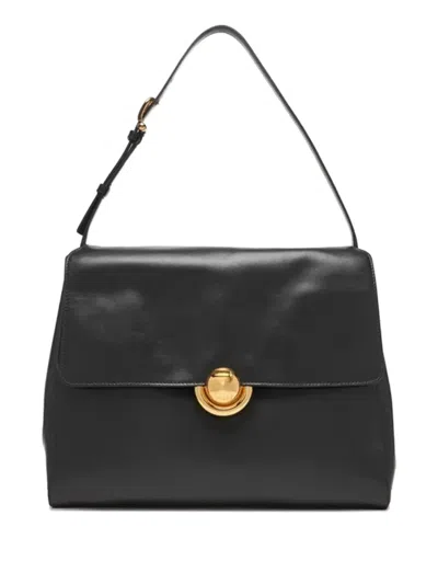 Furla Medium Domus Shoulder Bag In Black
