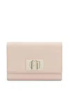 Furla 1927 Twist-lock Compact Wallet In Pink