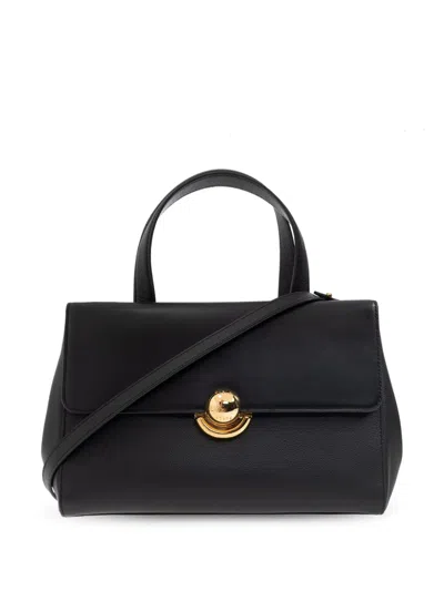 Furla Sfera Shoulder Bag In Black
