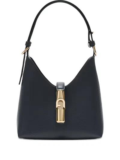 Furla Borsa Goccia M Hobo Nera In Black