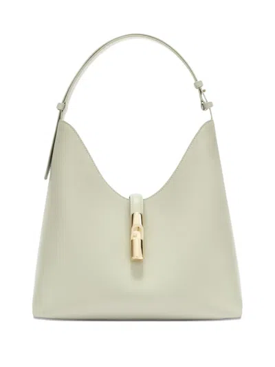Furla Medium Goccia Shoulder Bag In Green