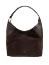 Furla Medium Lara Panelled Tote Bag In Brown