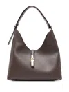 Furla Shopping Bag Goccia M Choco In Pelle In Brown