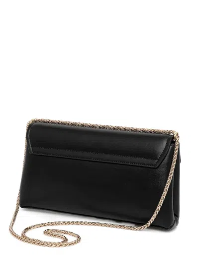 Furla Medium Meridiana Cross-body Bag In Black