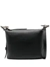 Furla Rectangular Black Handbag With Adjustable Strap In Black
