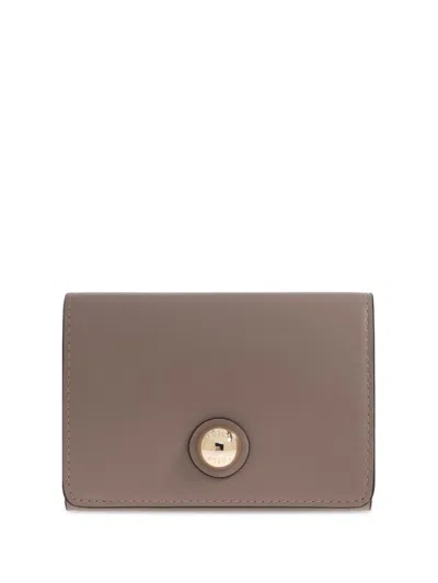 Furla Medium Sfera Wallet In Nude