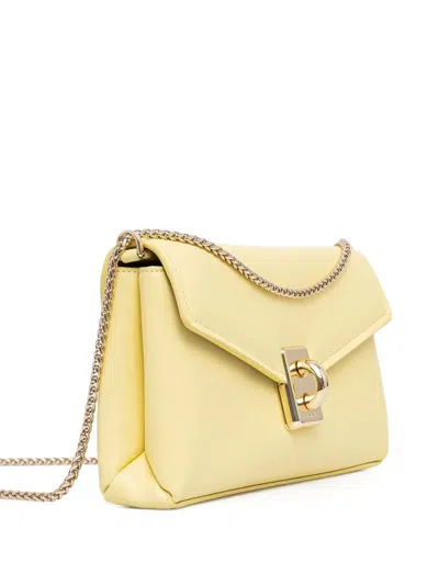 Furla Meridiana Chain-strap Bag In Yellow