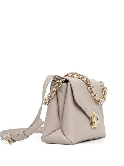 Furla Meridiana Chain-strap Cross Body Bag In Gray