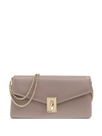 Furla Meridiana Cross Body Bag In Neutrals