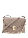 Furla Meridiana Crossbody Bag In Neutrals