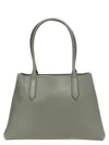 Furla Meridiana L Shopping Bag In Green