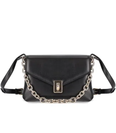 Furla Meridiana M Black Crossbody Bag