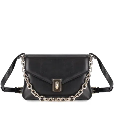 Furla Meridiana M Black Crossbody Bag