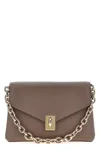 Furla Adjustable Chain Strap Shoulder Bag With Gold-tone Hardware