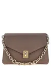 Furla Adjustable Chain Strap Shoulder Bag With Gold-tone Hardware