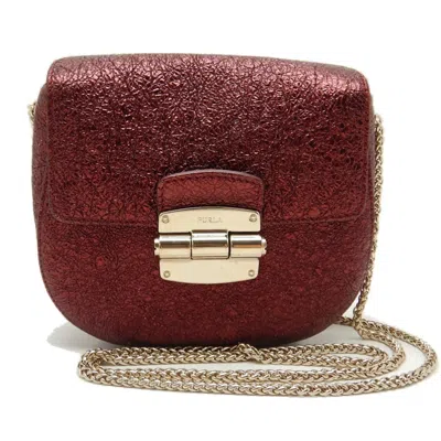 Pre-owned Furla Metallic Leather Shoulder Bag () In Multi