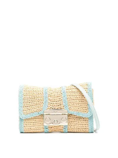 Furla Metropolis Mini Crossbody Remix In Blue