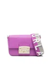 Furla Metropolis Shoulder Bag In 紫色