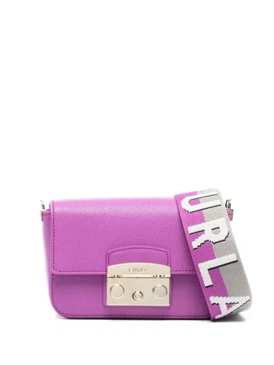 Furla Metropolis Shoulder Bag In 紫色
