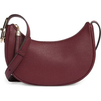 Furla Mialuna Crossbody Bag In Burgundy
